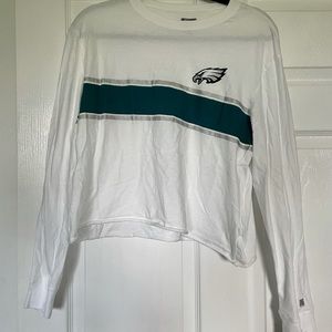 Women’s Philadelphia Eagles Long Sleeve Cropped